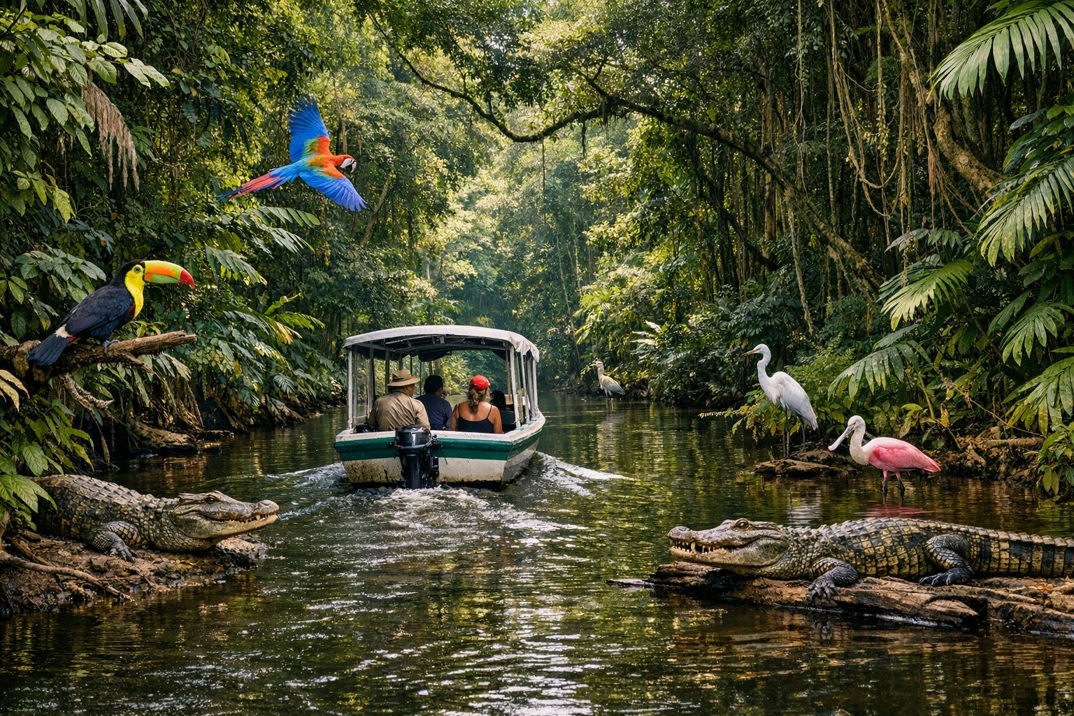 Wildlife & Transfer to Pacific