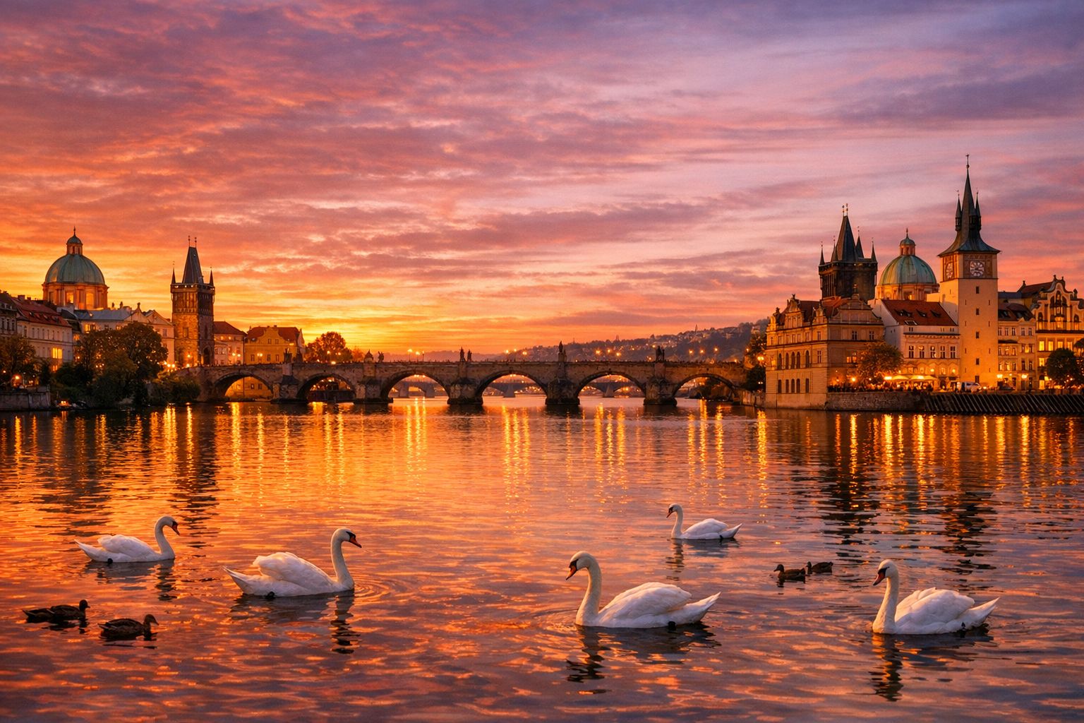 Petřín Hill & Departure