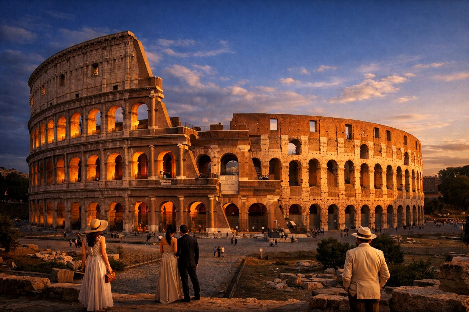 Arrival & Trastevere Evening
