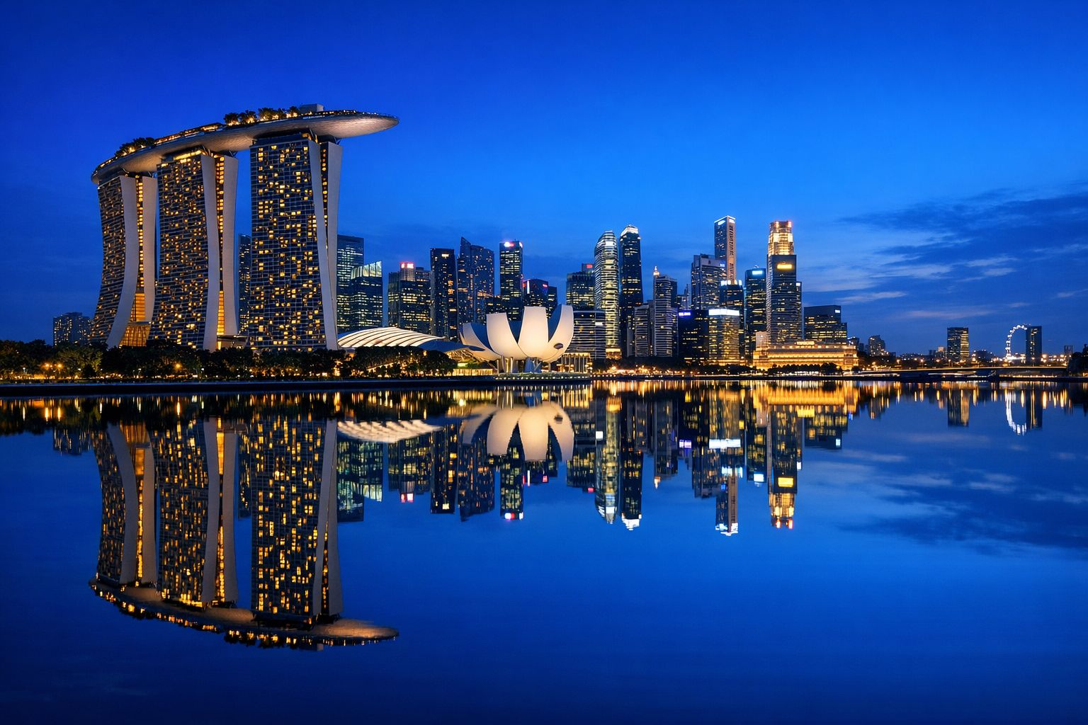 Arrival & Marina Bay Spectacle